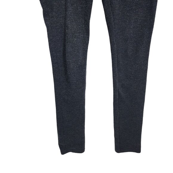 Theory Womens Slim Fit Skinny Pants Size P Black Rayon Blend Gray - Picture 6 of 7